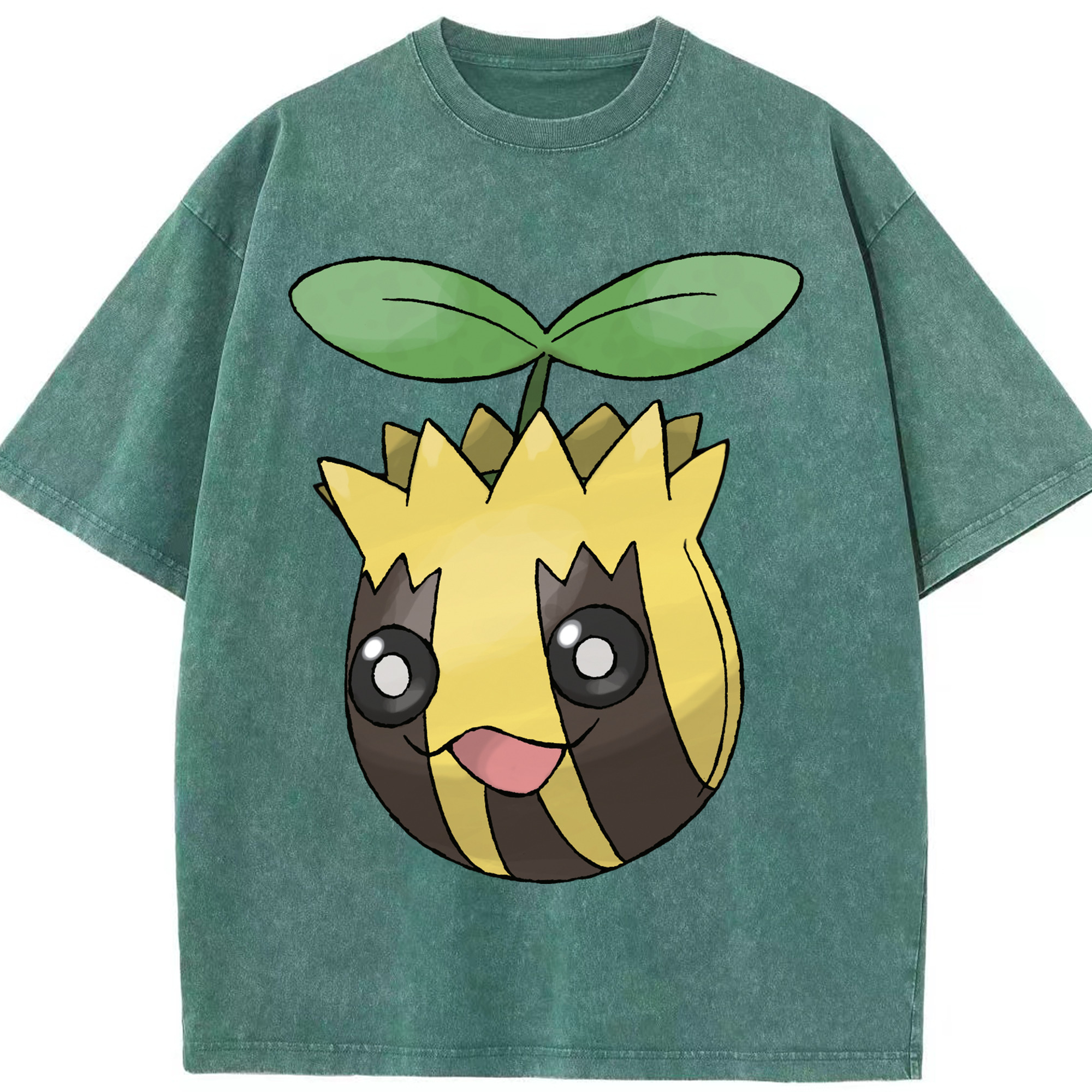 （画像用） ポケットモンスター Pokémon 綿100% ヴィンテージ風 半袖Tシャツ（フロントプリント）